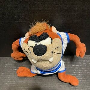 Vintage Space Jam Taz Warner Brothers 9" Plush Stuffed Animals stiffed animal
